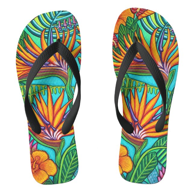 Tongs Flop de retour de gemmes tropicales I (Semelle)