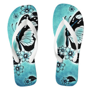 Tongs Flops/Papillons à lèvres larges et adultes