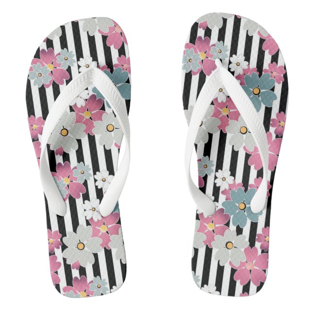 Tongs Floral (Semelle)