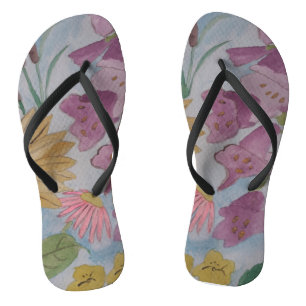 Tongs Français Cottage Garden Flip Flops