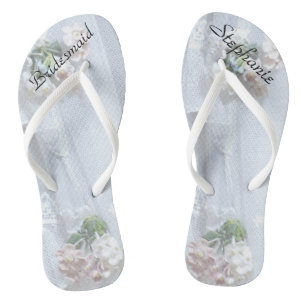 Tongs Frappes de mariage personnalisées de la serveuse V