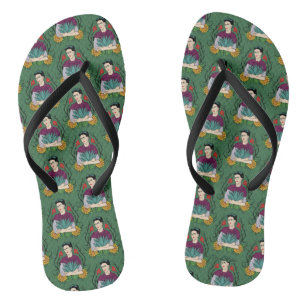 Tongs Frida Kahlo  Mi Mexico Lindo Motif