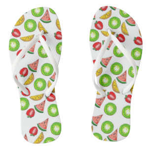 Tongs Fruit Fruit Design Flip Flops