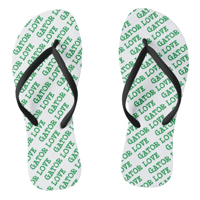 Tongs Gator Love Green Tiled Beach (Semelle)