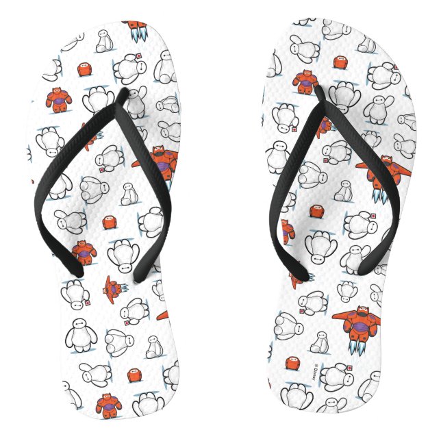 Tongs Grand héros 6| Motif Baymax Suit (Semelle)