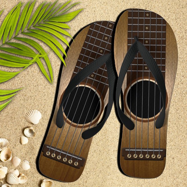 Tongs Guitare personnalisée (Créateur téléchargé)