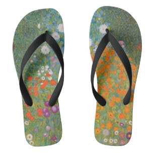 Tongs Gustav Klimt Fleur Jardin Cottage Nature