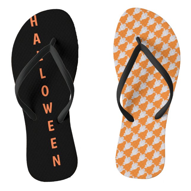 Tongs Halloween haut en haut de la page (Semelle)
