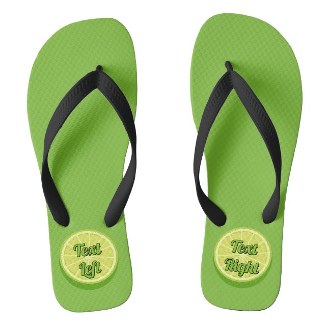 Tongs Halte Lime (Semelle)