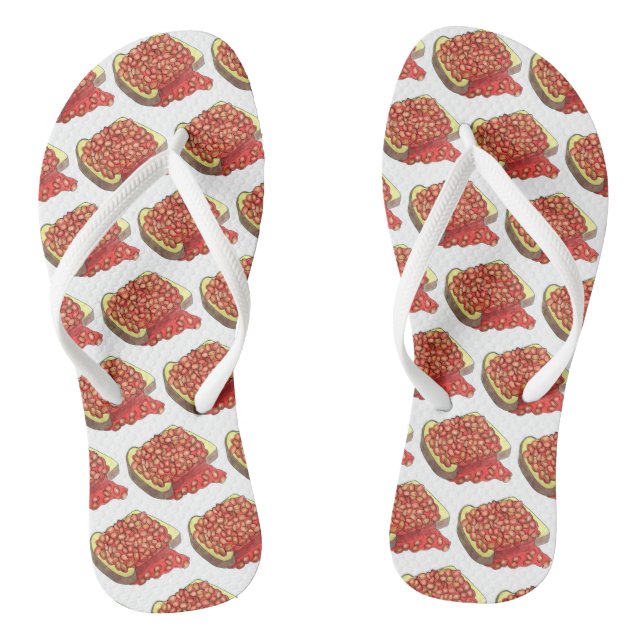 Tongs Haricots au four Royaume-Uni Cuisine britannique (Semelle)