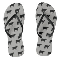 Holstein Cow Silhouettes Motif Fun Farmer