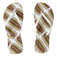 Hot Dog avec moutarde et Relish Foodie Hodge Impri