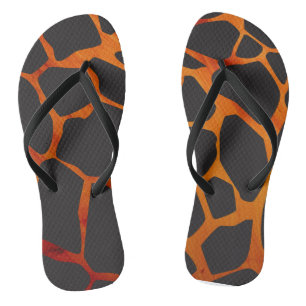 Tongs Imprimer Giraffe Jungle