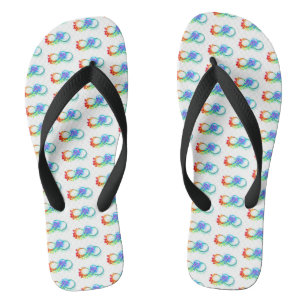 Tongs Infinity avec Rainbow Jellyfish