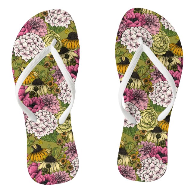 Tongs Jardins floraux 2 (Semelle)