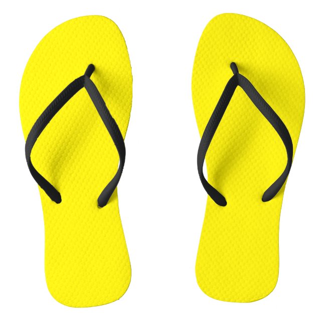 Tongs Jaune clair #FFF3000, Jaune banane (Semelle)