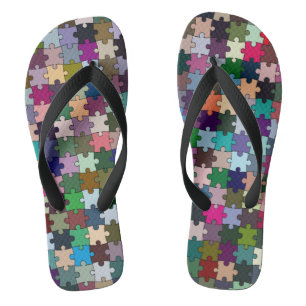 Tongs Jigsaw Puzzle Pièces Flip Flops