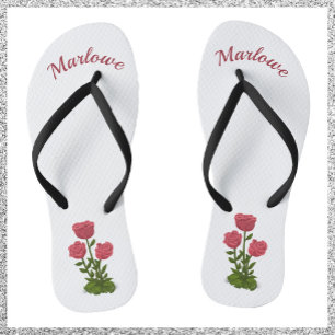 Tongs Joli et élégant Rose