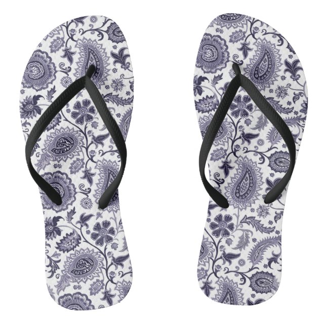 Tongs Joli Motif Paisley (Semelle)