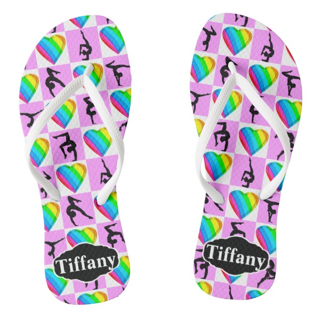 TONGS JOLIMENT PERSONNALISÉ FLOPS DE VOL GYMNASTICS (Semelle)