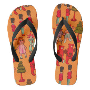 Tongs Jouet de Noël vintage Enfants jouent
