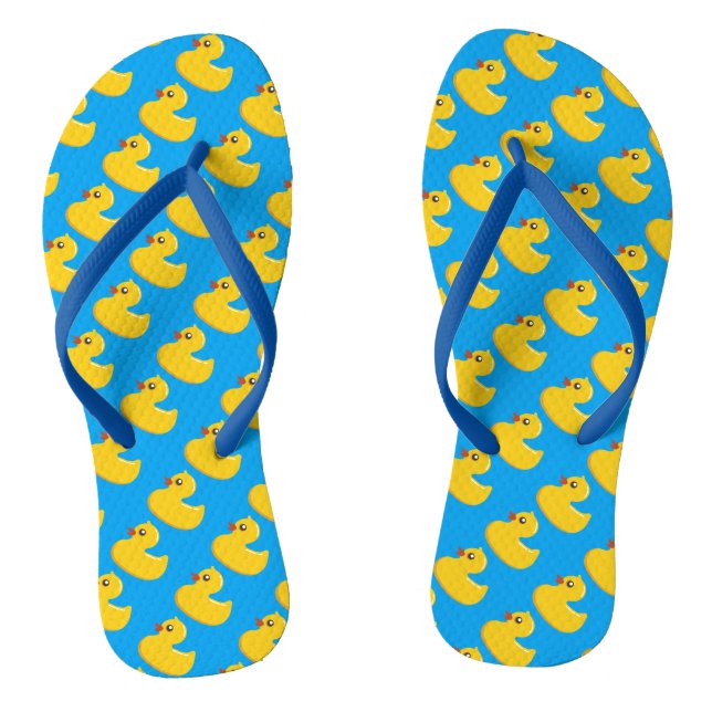 Tongs Kawaii Cute Rubber Ducky (Semelle)