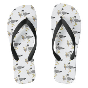Tongs Kiss Me Quick Seagull Flip Flops Plage Chaussures