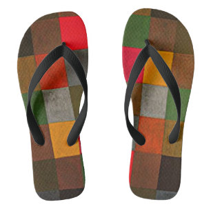 Tongs Klee - New Harmony, design géométrique coloré
