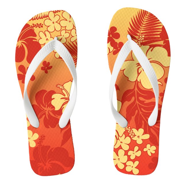 Tongs Kona Blend Hawaiian Hibiscus Blend - Rouge (Semelle)