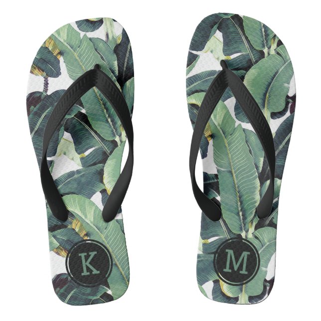 Tongs La banane de monogramme laisse des bascules (Semelle)