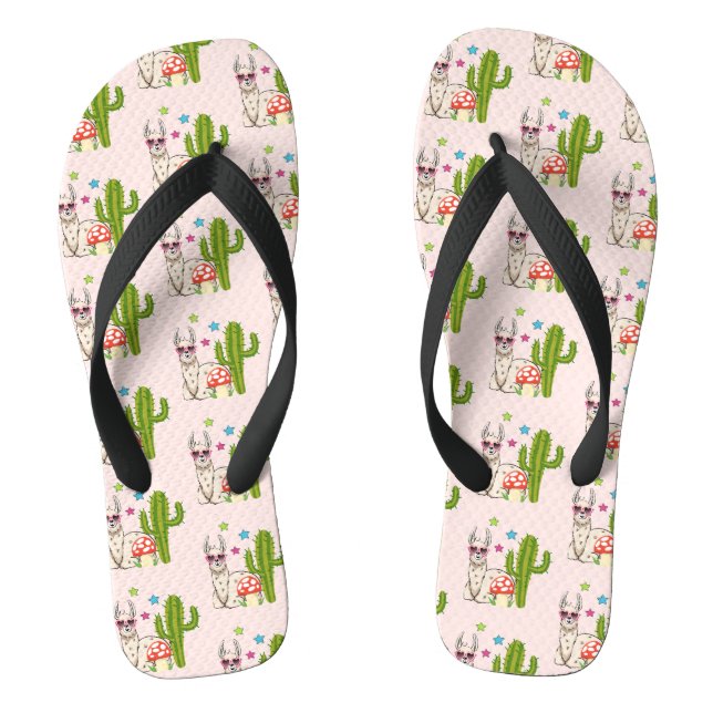Tongs Lama cool en Motif Lunettes de soleil en forme de  (Semelle)