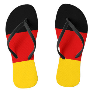 Tongs Lanières minces pour adultes avec drapeau d'Allema