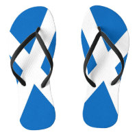 Lanières minces pour adultes avec drapeau écossais