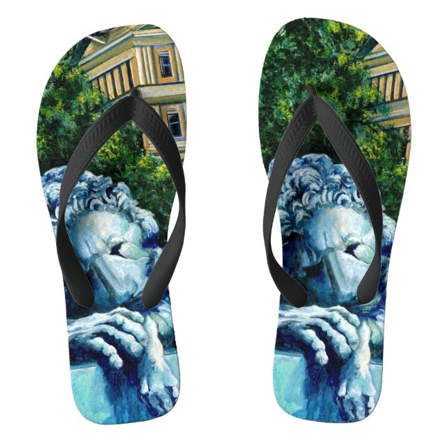 Tongs Le Chat qui a mangé le Canari (Semelle)