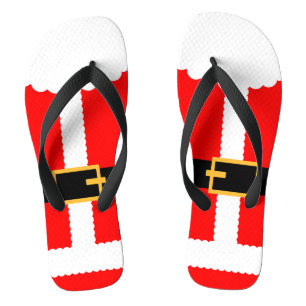 Tongs Le costume du Père Noël