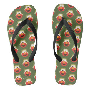 Tongs Le visage d'Elmo Woodland