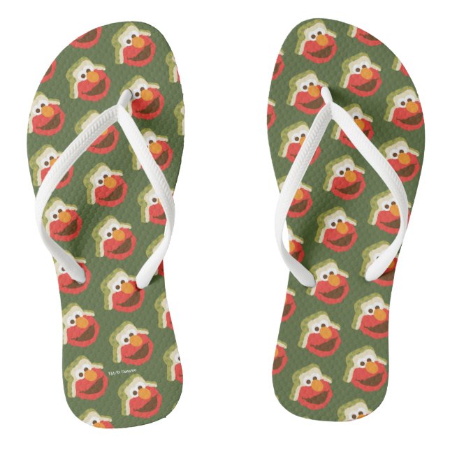 Tongs Le visage d'Elmo Woodland (Semelle)