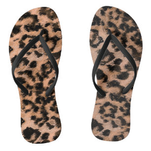 Tongs Leopard - imprimé tacheté animal
