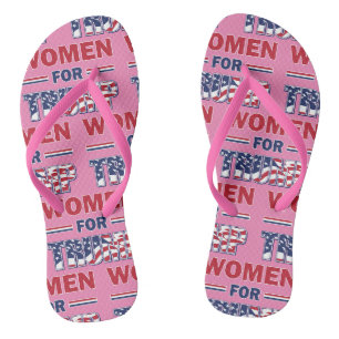 Tongs Les femmes pour Trump