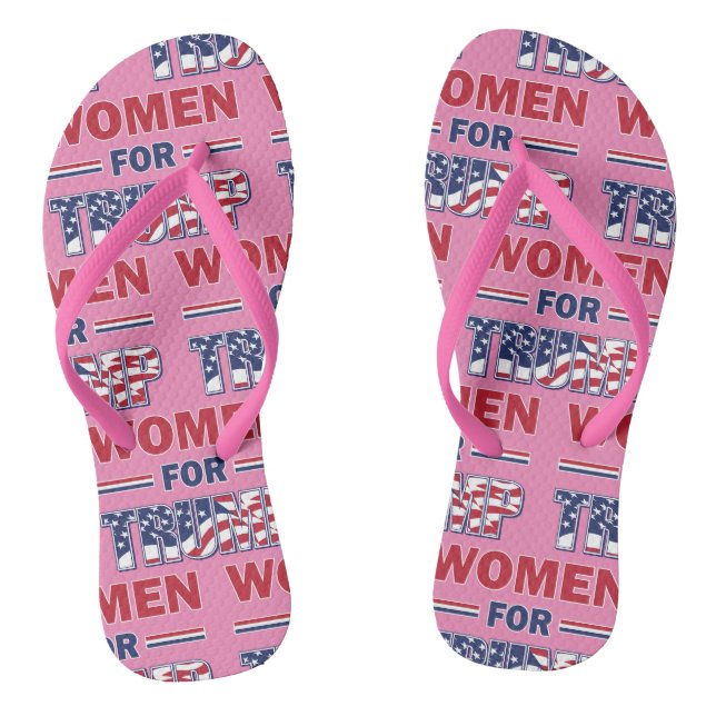 Tongs Les femmes pour Trump (Semelle)