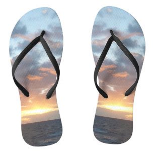 Tongs Lever du soleil sur Sea I Pastel Seascape