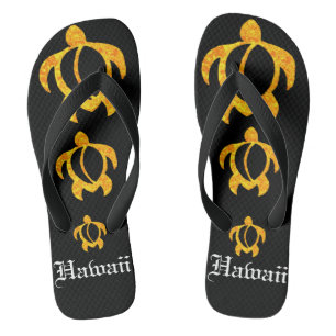 Tongs Ligne A Golden Lava Honu Hawaii