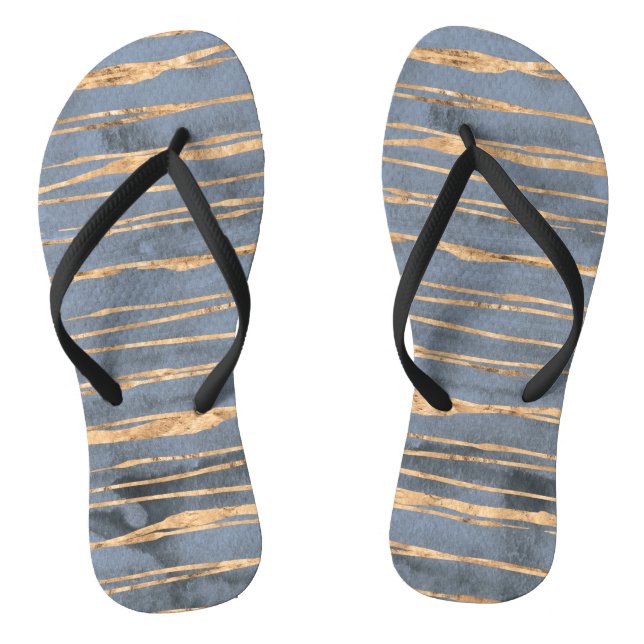 Tongs Ligne d'or Messy | Périvent bleu | Professionnel (Semelle)