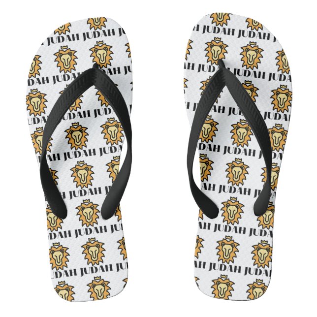 Tongs Lion De Juda Foi Basé Sur Tous Unisex (Semelle)
