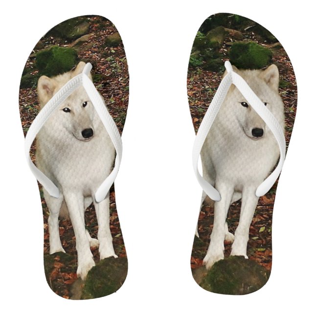 Tongs Loup blanc (Semelle)