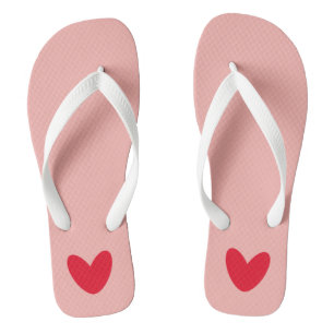 Tongs Love Heart Flip Flops Plage Chaussures