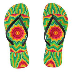 Tongs Mandala Flip Flops