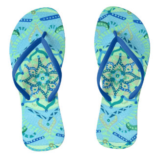 Tongs Mandala Flip Flops
