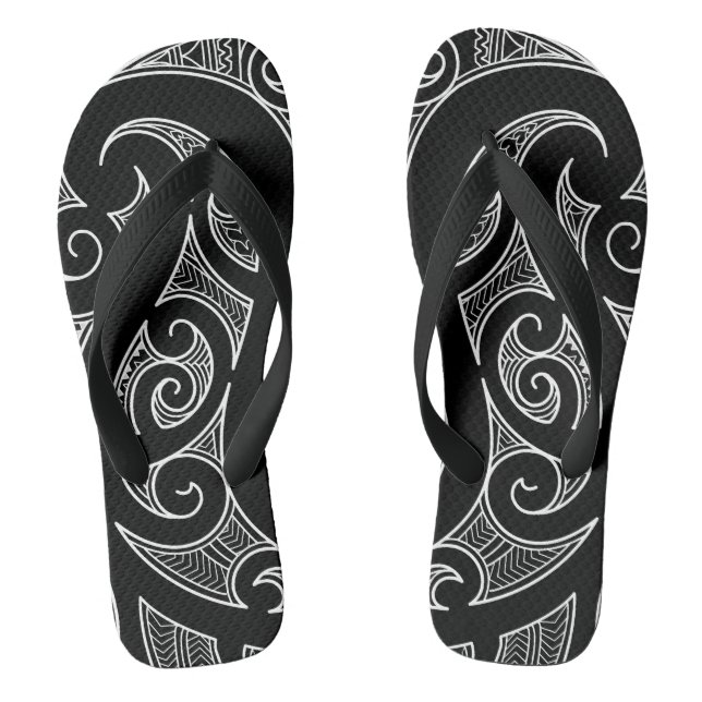 Tongs Maori tout noir (Semelle)