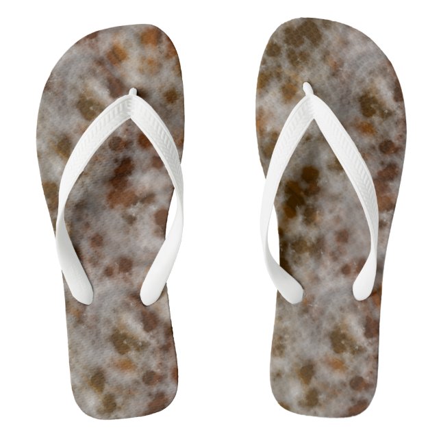 Tongs marbre doré Abstrait (Semelle)